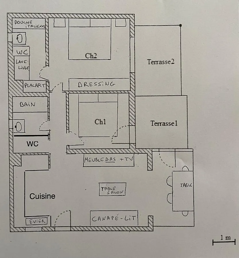 לה קרואה-ואלמר Bastide 2 Chambres - Piscine - Vue Mer - Wifi - 2 Sdb דירה